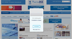 Desktop Screenshot of pharmabiz.net